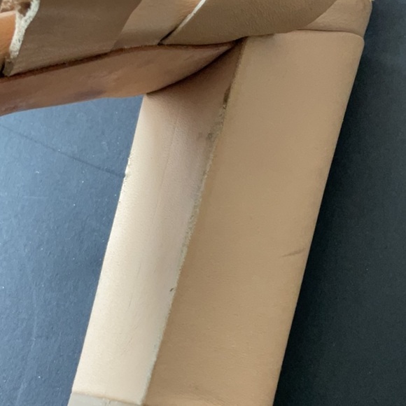 Loeffler Randal Luz Tassel Lace up nude size 8.5 - Picture 10 of 12